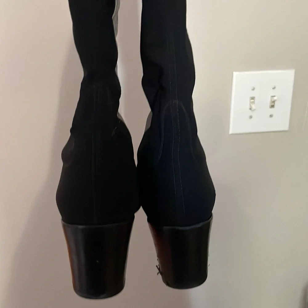 Stuart Weitzman Stand Leather Over-The-Knee Boot - Picture 7 of 11